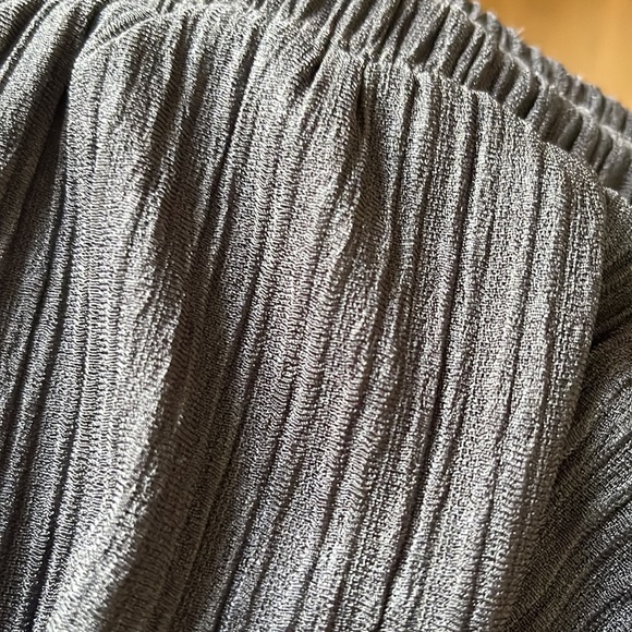 Dark gray wide leg pants - Picture 8 of 8